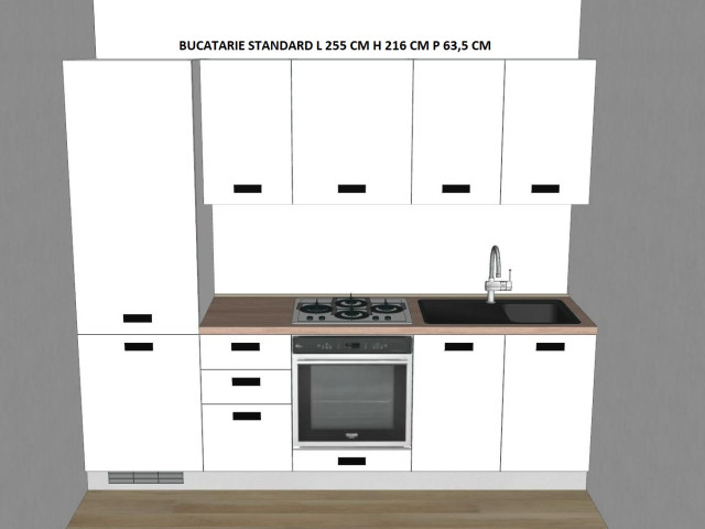 BUCĂTĂRIE KLEE-NCS S4010-G70Y OPACO-NCS