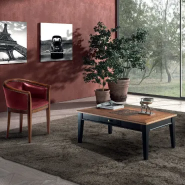MĂSUȚĂ DE CAFEA CU INTARSIE ART. H8220 - mobilier italian Timisoara