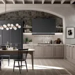 BUCĂTĂRIE DOLCEVITA LACCATO CENERE OPACO - miniatura principala