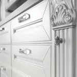 BUCĂTĂRIE DOLCEVITA LACCATO BIANCO OPACO ARGENTO - miniatura 2