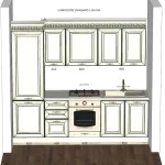 BUCĂTĂRIE DOLCEVITA LACCATO BIANCO OPACO ARGENTO - miniatura 4