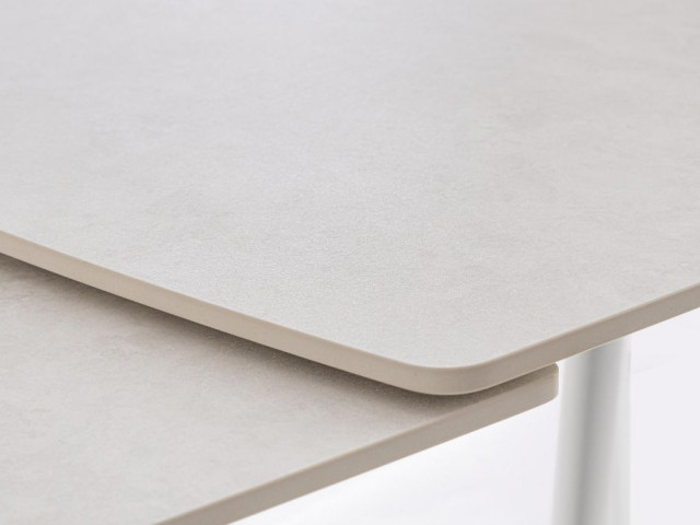 MASĂ RAILI BIANCO GRIGIO EXTENSIBILĂ